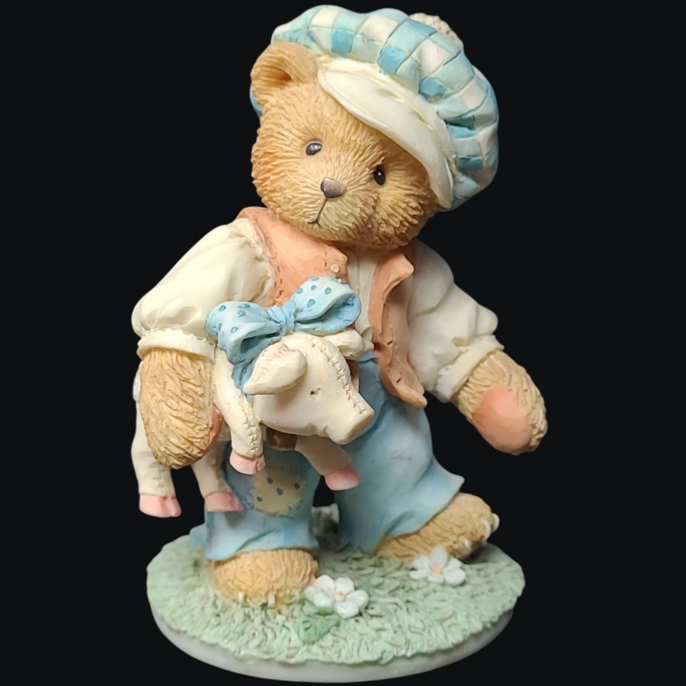 1993 CHERRISHED TEDDIES: TOM,TOM THE PIPER'S SON "WHEREVER YOU GO I'LL F…